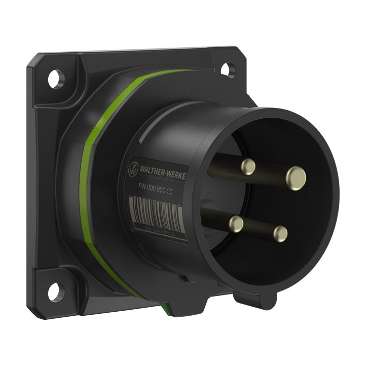 NEO Toestelstekker Recht 16A 4P 10h IP54 >50-500V met veerklem