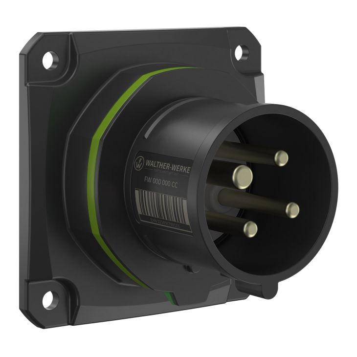 NEO Toestelstekker Recht 16A 4P 2h IP54 >50-500V met veerklem