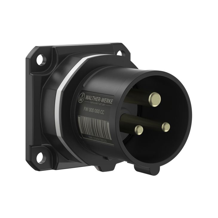 NEO Toestelstekker Recht 16A 3P 12h IP54 1000V met veerklem