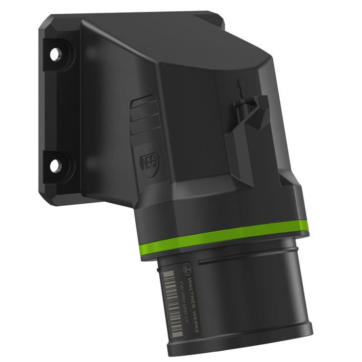 NEO Toestelstekker Schuin 16A 5P 10h IP54 >50-500V fasenwisselaar schroeven