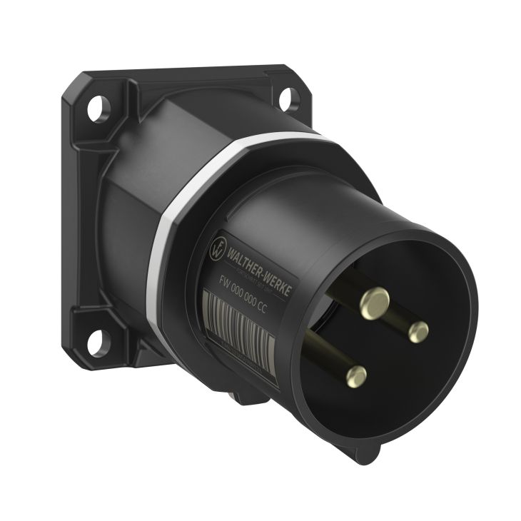 NEO Toestelstekker Schuin 16A 3P 1h IP54 1000V met schroefaansluiting