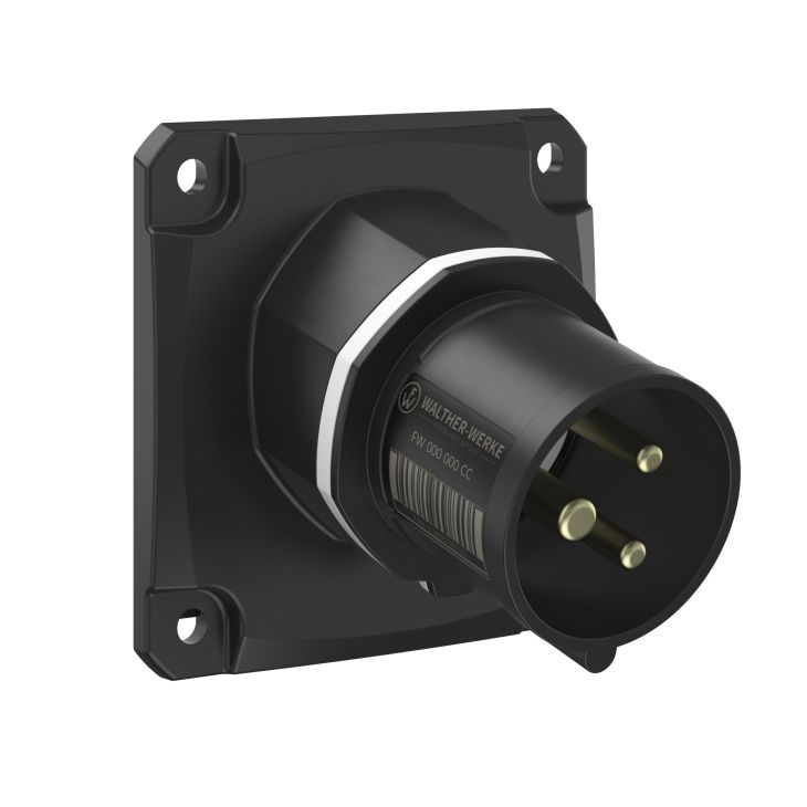 NEO Toestelstekker Schuin 16A 3P 3h IP54 1000V met veerklem