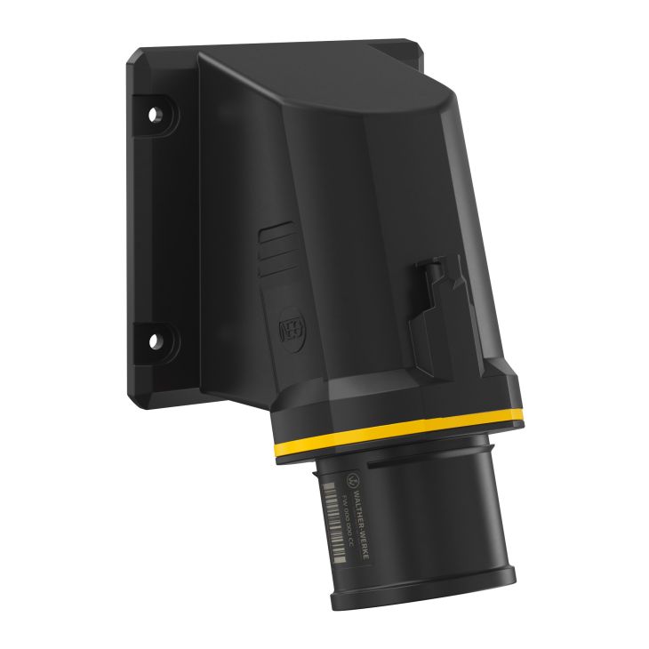 NEO Toestelstekker Schuin 32A 4P 4h IP54 130V met veerklem