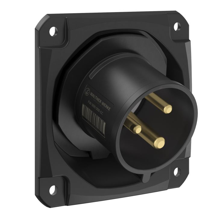 NEO Toestelstekker Schuin 32A 3P 7h IP54 500V met veerklem