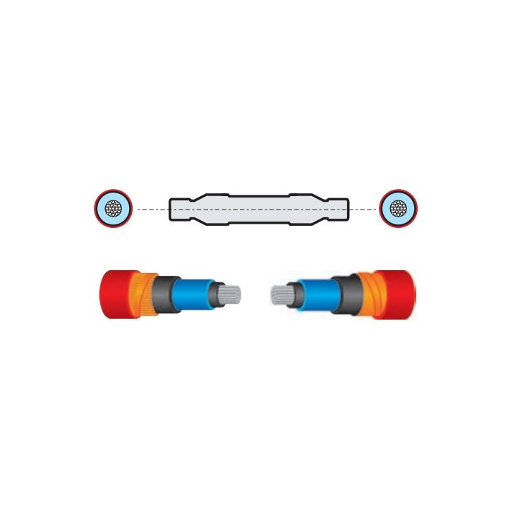 GHVE 20/240-1X-TE / transition joint for 1 core cables / H (GHVE20/240-1X-T)