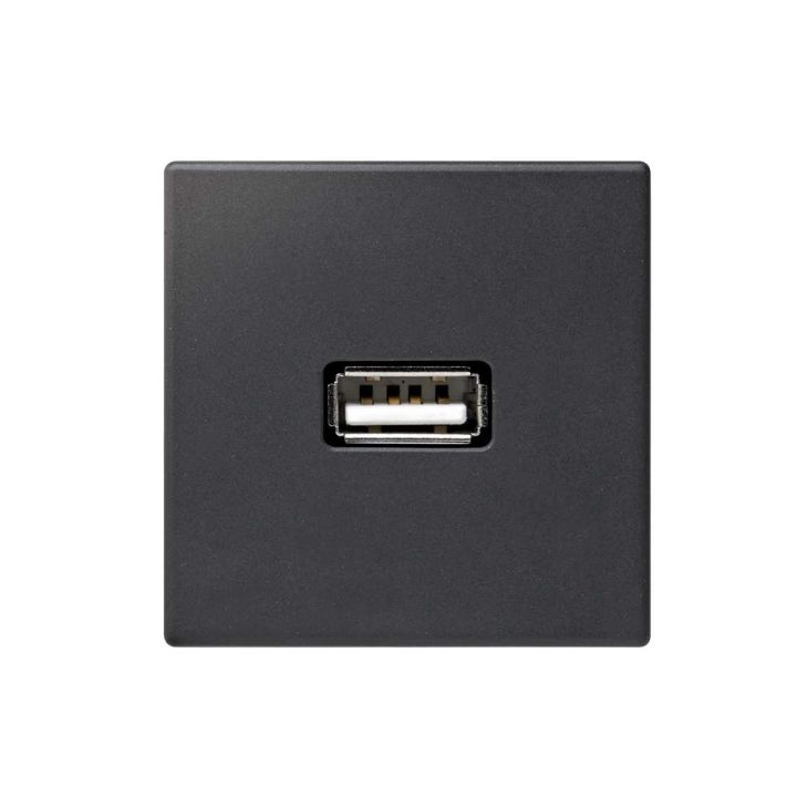 K45 Chargeur 5V/DC USB 1,5A - - Gris graphite