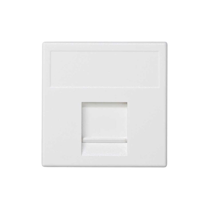 K45 Plaque VDM plate avec volet 1 x RJ 45 Belden CDTÂ® NORDx