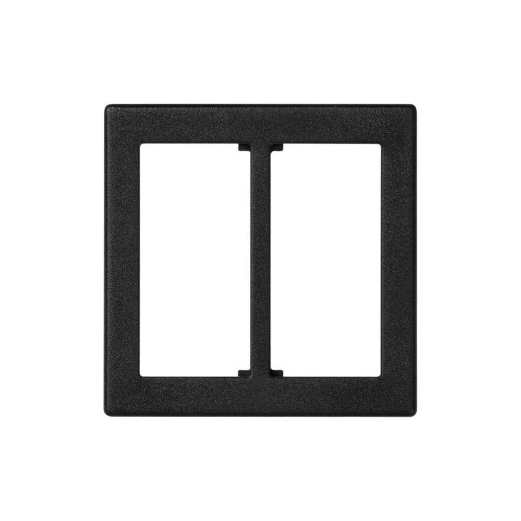 K45 Plaque pour 2 connecteurs rapide mâle ou femelle 3 pôles