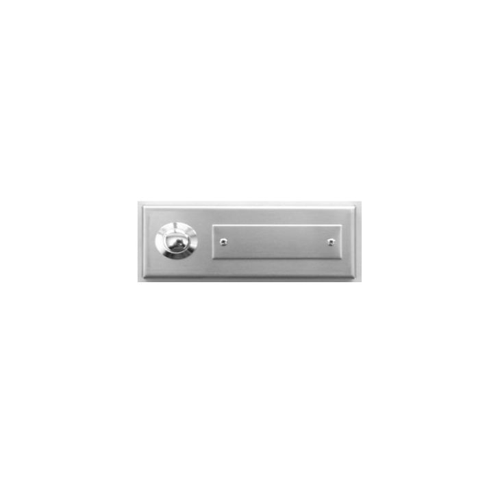 Bouton De Sonnerie Inox Mat