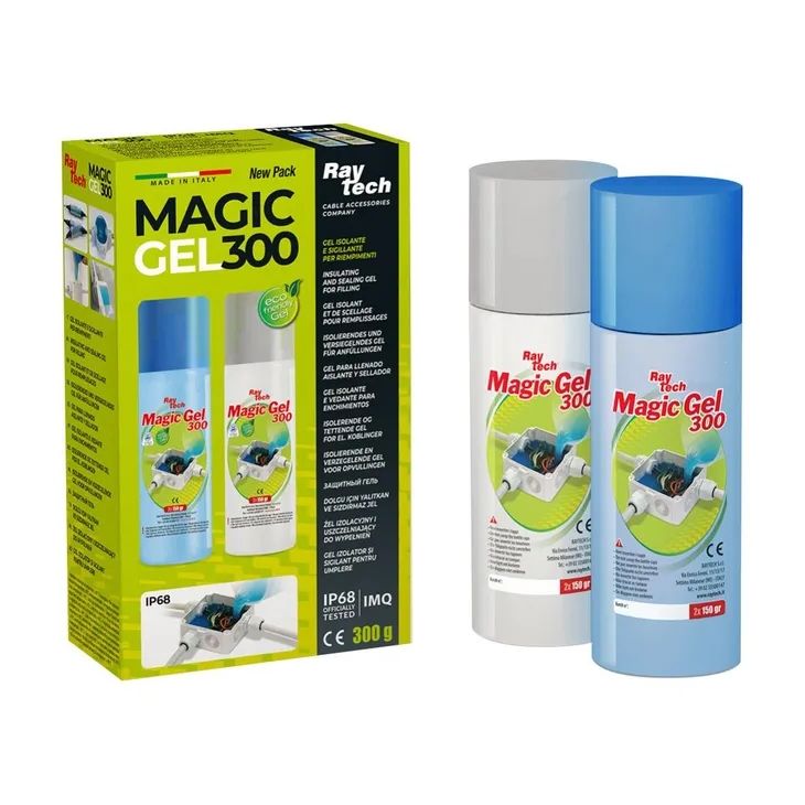 Magic Gel 300 in fles IP68/IMQ (2 flessen van 150ml)