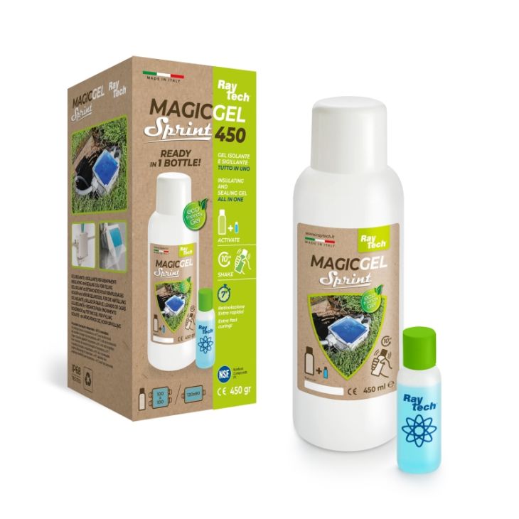 MAGIC GEL SPRINT450ml 2 component dans1 bouteille