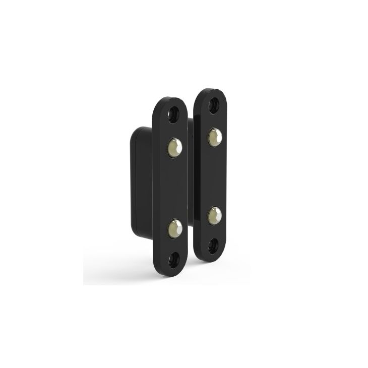 Serie DDC - Deurcontact 86x20x22mm - 2 contacten zwart - 0,5A