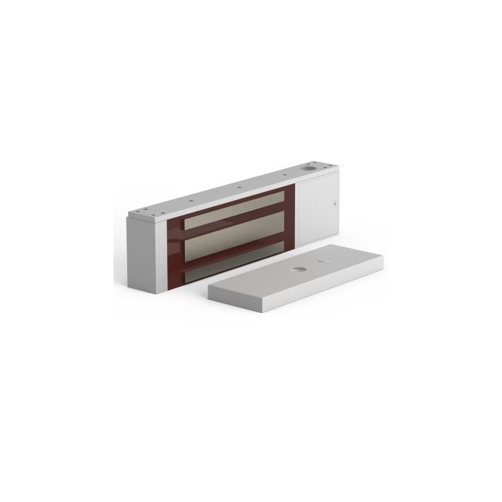 Serie MEX - Elektromagneet MEX500 (510kg) opbouw (12-24V DC) Reed + timer