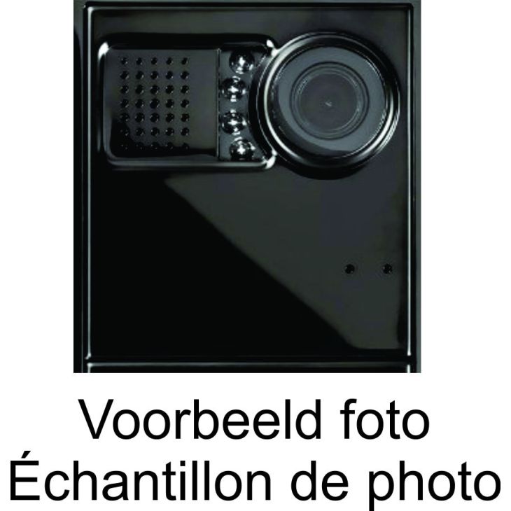 Kleur camera module met luidspreker 4+n Sinthesi Steel gunmetal
