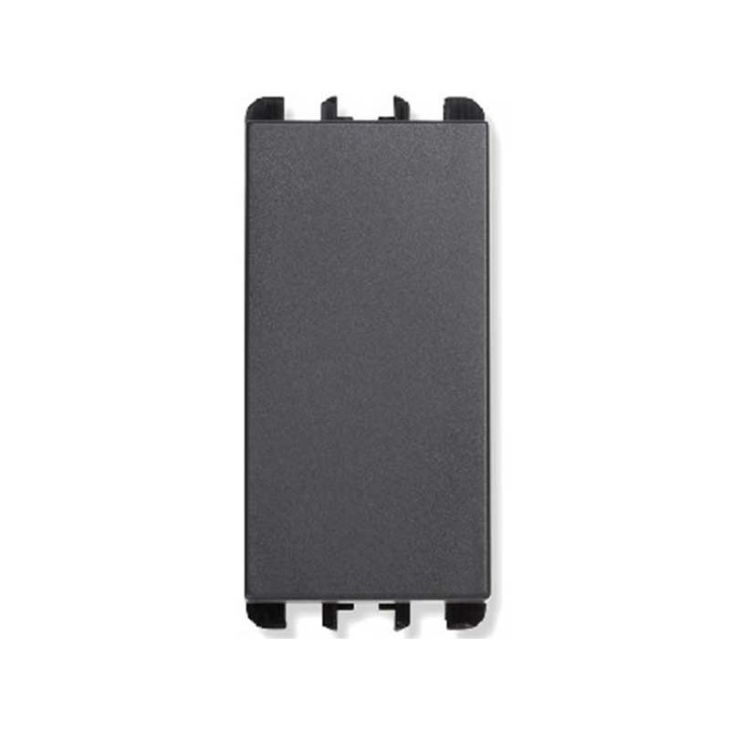 Standard - Bouton poussoir  10A, 1 mod, anthracite - SU10108
