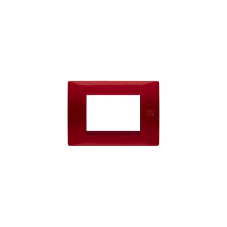 Flexa plaque technopolymère 3 mod. rouge