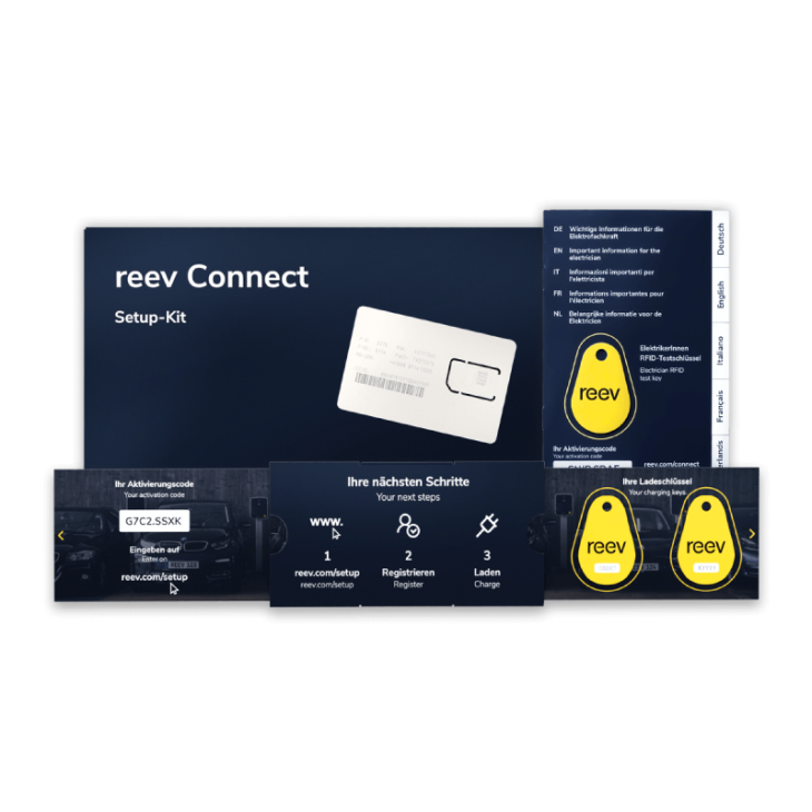 Reev Connect Setup Kit (avec SIM)