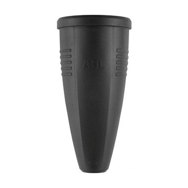  Original Koppelstekker , rubber (TPE), zwart, zonder deksel, IP20