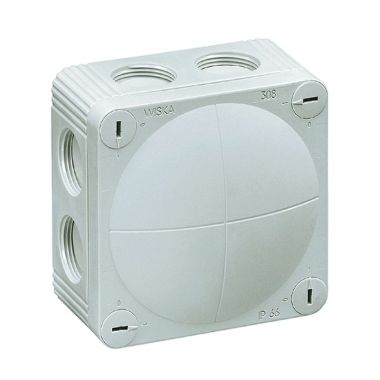 COMBI 308 LG - Boîte de jonction 4mm², (RAL 7035)