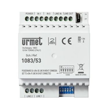 Interface pour 2 portier / 2 colonnes systéme 2Voice