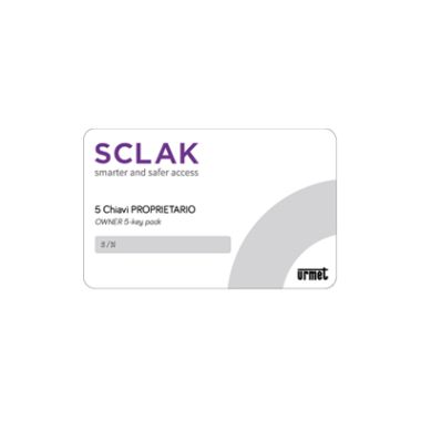 Sclak paquet avec 5 clés de propriétaire