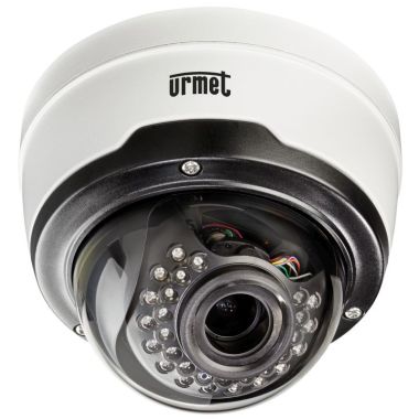 Vandaalbestendige Dome IP H.265 5M camera met 2,8 - 12 mm autof. varif. lens