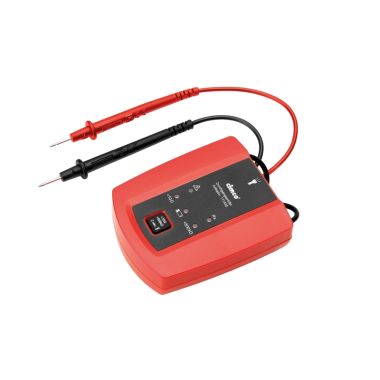 Continueïteits- en kabeltester DUTEST bereiksweergave 0 - 900 ohm/0 - 90 kOhm VDE 0403