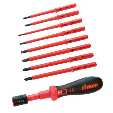 Jeu de tournevis dynamométriques 9 pièces 1000V