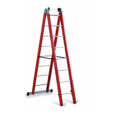 Ladder met 2x12 treden