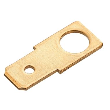 Clips a sertir droit 6,3x0,8mm non isoléeerd