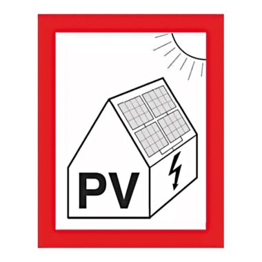 Waarschuwingssymbool PV