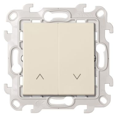 S24 Poussoir inverseur Volets roulants, couleur: ivoire