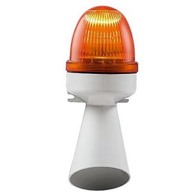 HUPE BZ 6311 24V DC Hoorn met flitslicht 0,35 A - 96 dB(A)