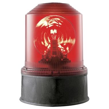 DSL 7322 Gyrophare halogéne rouge 240 V AC (0,2 A) - 160 tr / min