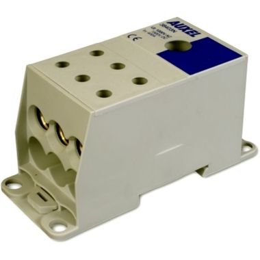 PDB, Repartiteur 1-pol, 400A, Cuivre,IN 1x 95-240mm² OUT 6 x