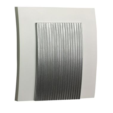 GONG 565 Bw / sim 8-12 V AC, charge courte durée 5/15 ", blanc et argent