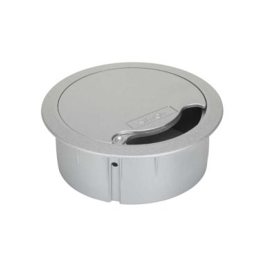 Électrification des bureaux et gestion des câbles - Simon - Sortie de cables diametre 102 - Aluminium - 52055000-033