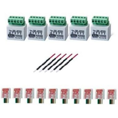 5-SHUTTER WIRED KIT Kit voor de automatisering van 5 rolluiken bedraad systeem