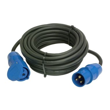 CEE-verlengkabel CARAVAN 16A, 25m H07RN-F 3G2,5