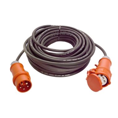 CEE-verlengkabel 5P 16A,11Kw 50m H07RN-F5G2,5
