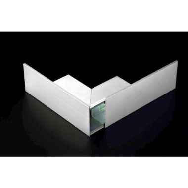 CKA Buitenhoek 60x40mm RAL9010