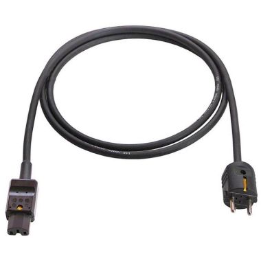 Câble de connexion Résistant à la chaleur jusqu'à 120°C 2m H05RR-F 3G1.00 Noir