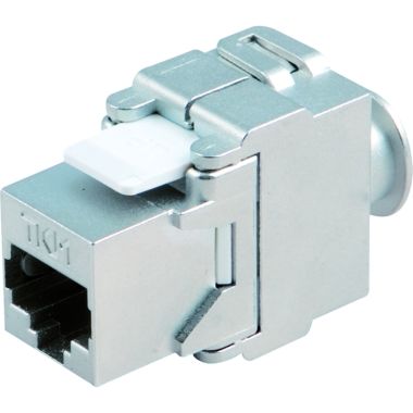 CAT6a RJ45 Buchse TKM KeystoneSelbs