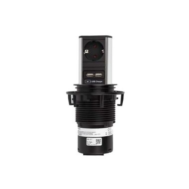 ELEVATOR 1x Stopcontact 1x USB Charger (SHUKO)