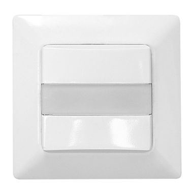 McGuard UP Détecteur de mouvement intégré en plastique blanc, 220-240 V AC