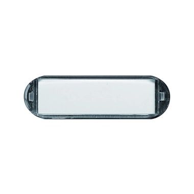 NSH LED 100 WS Inbouw naamplaat met witte LED, IP 54, titelblok: 13 x 42 mm