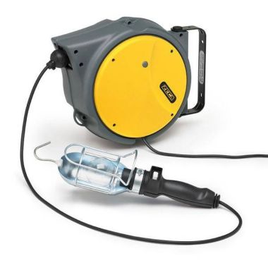 Haspel 14+1,5m + looplamp T306