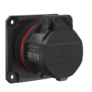 NEO Prise murale droite 16A 4P 6h IP54 400-440V avec pince à ressort