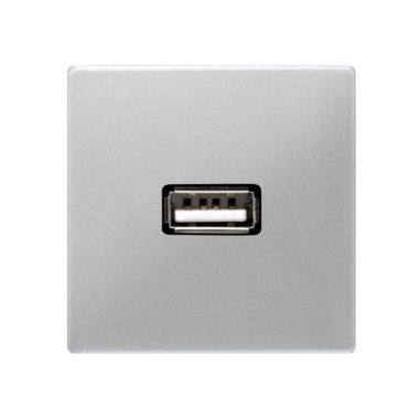 K45 Chargeur 5V/DC USB 1,5A - - Aluminium