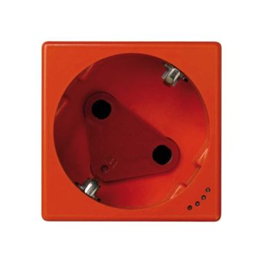 K45 Stopcontact 2P+aarding Schuko met schroefaansluiting